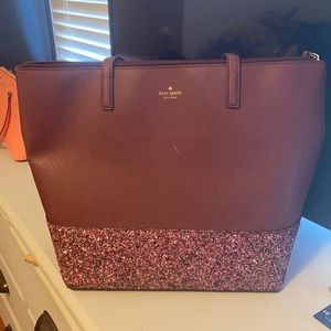 Kate spade glitter pocketbook